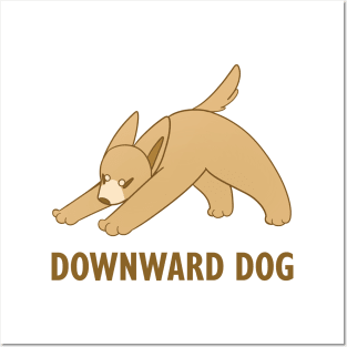 Downward-facing Dog Posters and Art